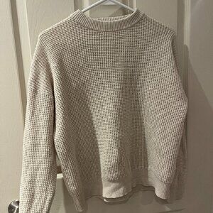 Wilfred Aritzia Wool Cardigan beige